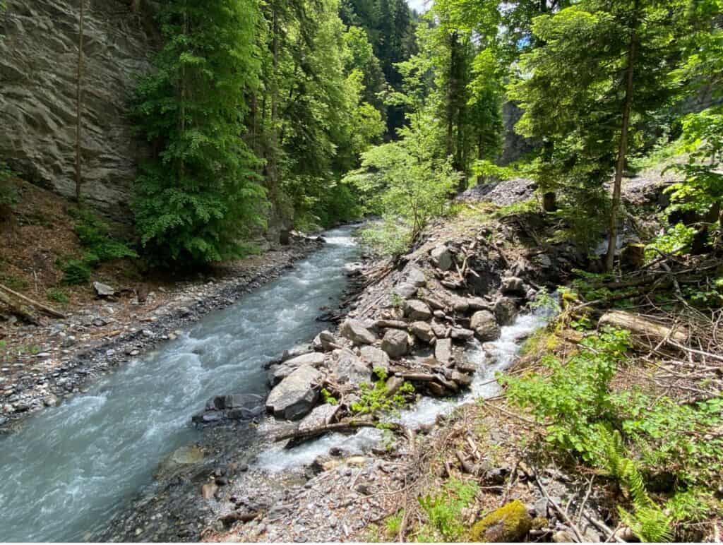 The wild and romantic Tamina River.