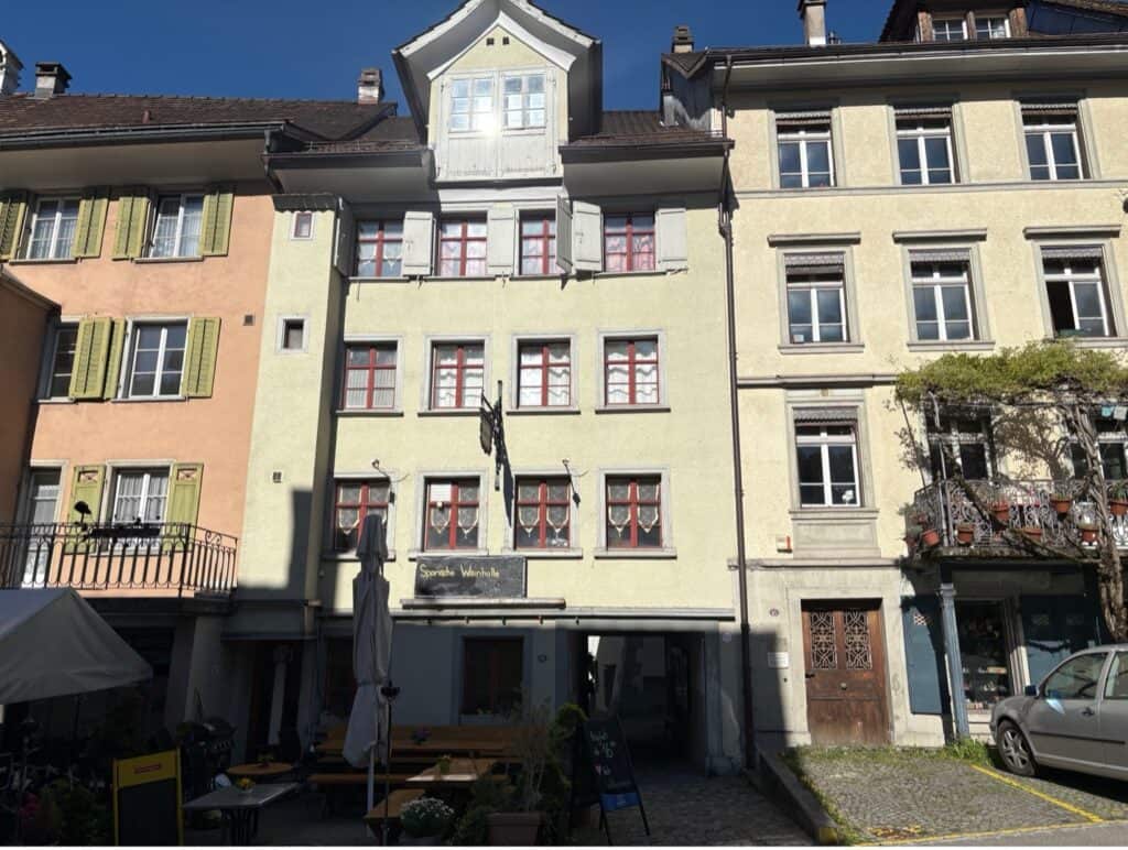 The Old Town of Lichtensteig in Toggenburg, one of the most beautiful villages in Switzerland.
