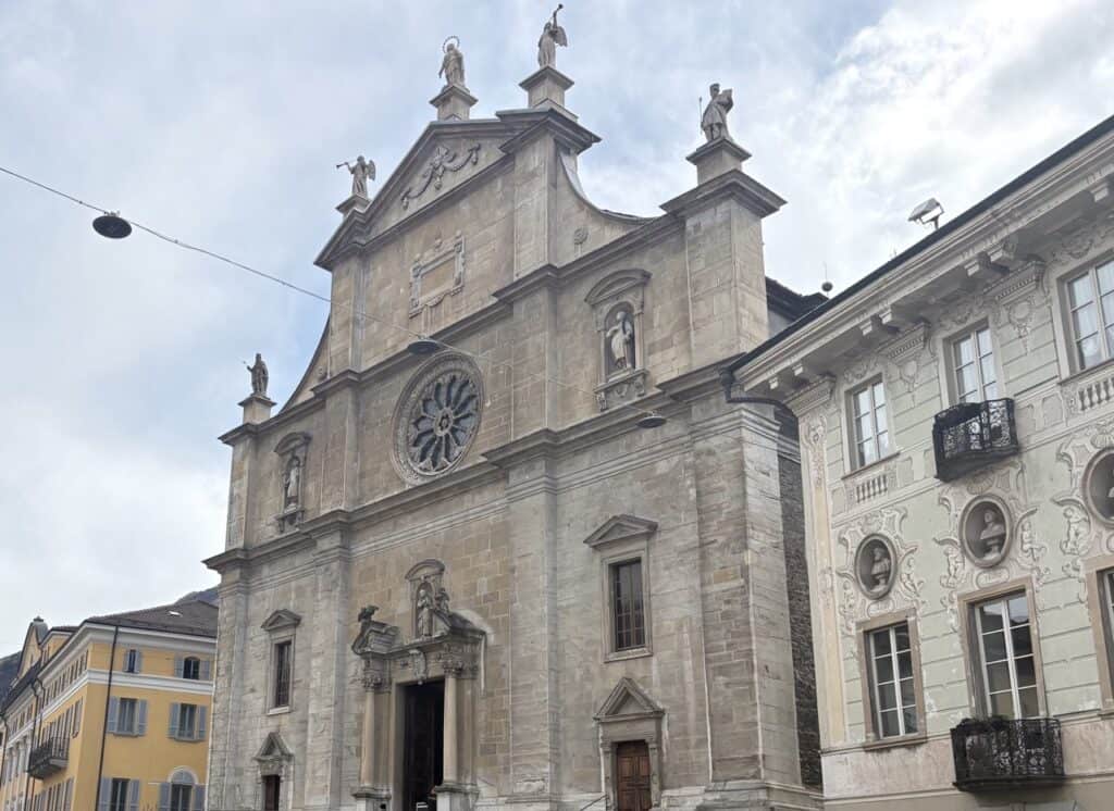 The Renaissance Collegiate Church of SS. Pietro e Stefano in Bellinzona