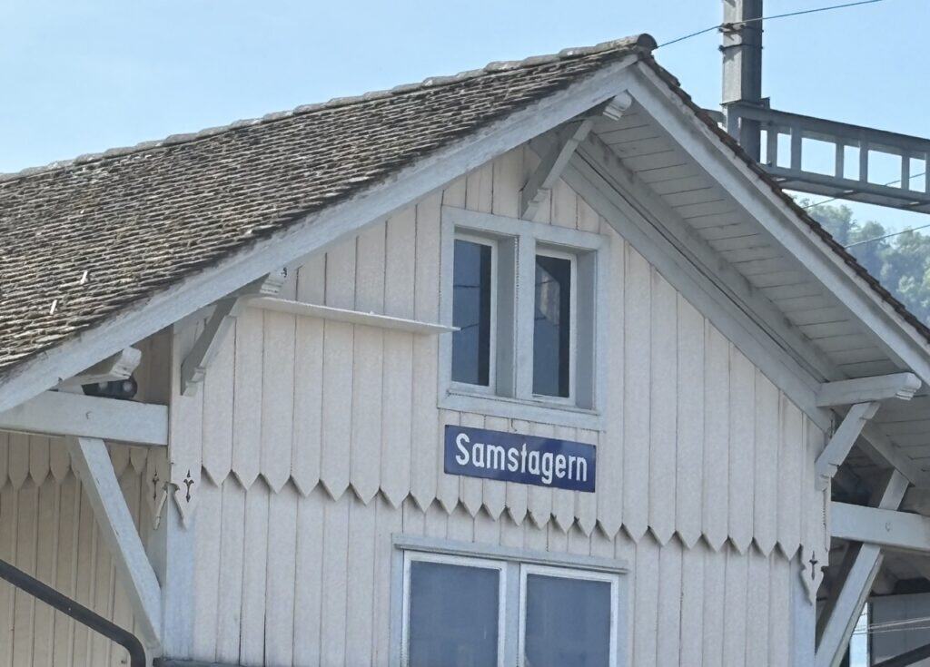 Train station Samstagern